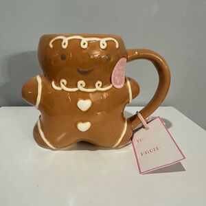 ✨NEW✨ Peppermint and Pine Gingerbread Man Mug